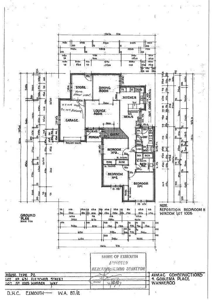 Floorplan of Homely house listing, 9 Warren Way, Exmouth WA 6707