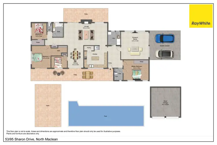 Floorplan of Homely house listing, 53-95 Sharon Drive, North Maclean QLD 4280