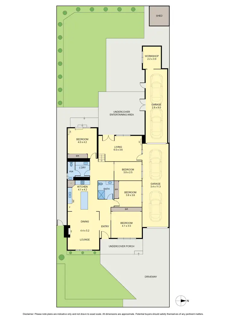 Floorplan of Homely house listing, 27 Piper Street, Fawkner VIC 3060