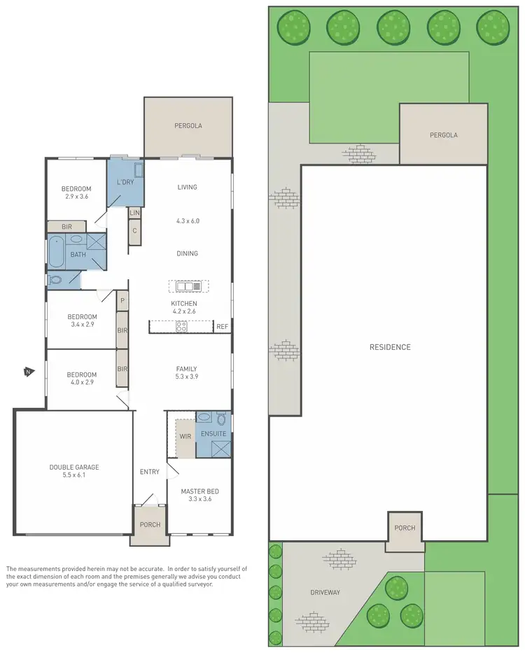 Floorplan of Homely house listing, 24 Ologhlen Drive, Wyndham Vale VIC 3024