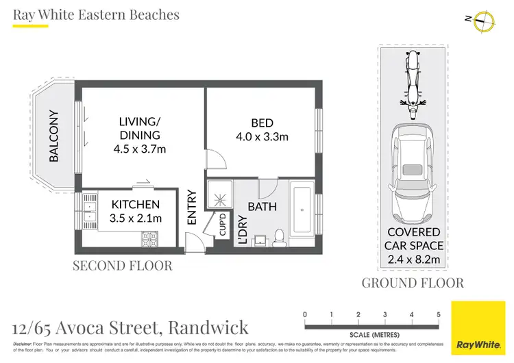 Floorplan of Homely apartment listing, 12/65 Avoca Street, Randwick NSW 2031