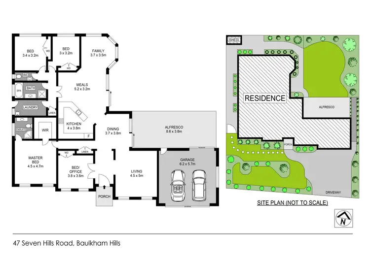Floorplan of Homely house listing, 47 Seven Hills Road, Baulkham Hills NSW 2153