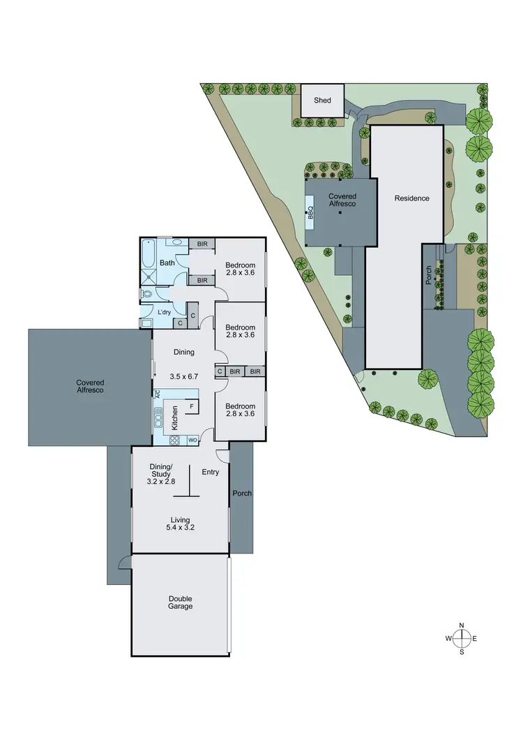 Floorplan of Homely house listing, 8 Furneaux Court, Frankston VIC 3199