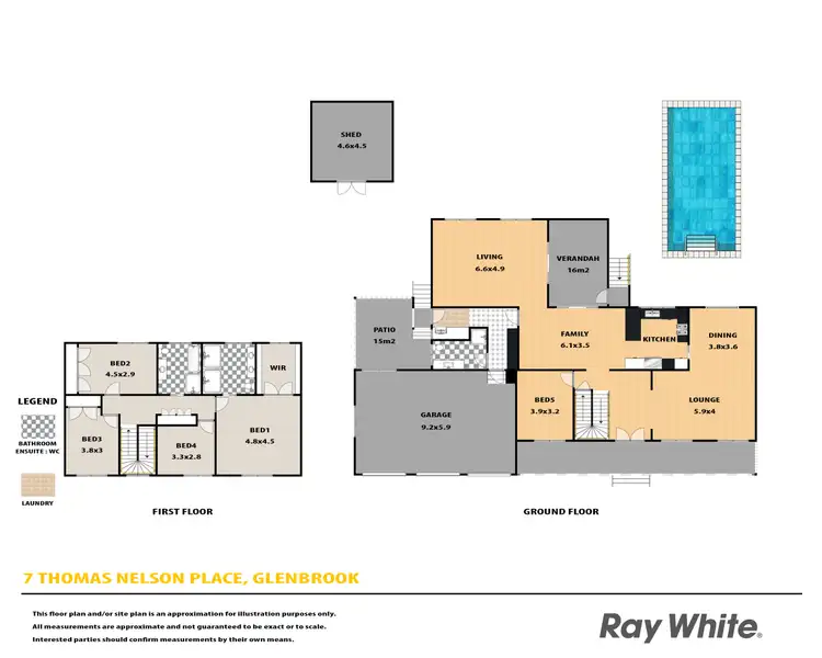 Floorplan of Homely house listing, 7 Thomas Nelson Place, Glenbrook NSW 2773