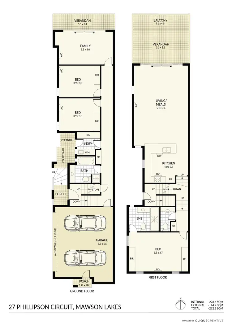 Floorplan of Homely house listing, 27 Phillipson Circuit, Mawson Lakes SA 5095