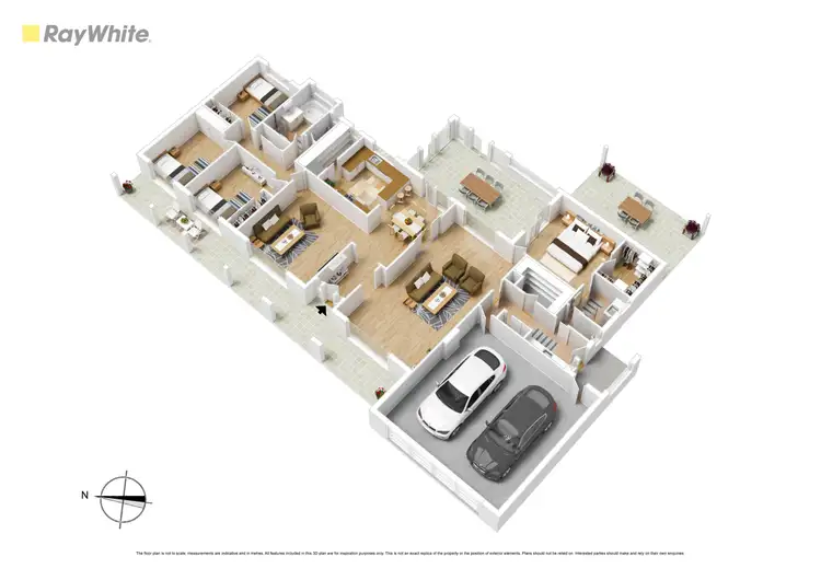 Floorplan of Homely rural property listing, 6 Alistair Street, Cardigan Village VIC 3352