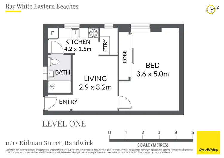 Floorplan of Homely apartment listing, 11/12 Kidman Street, Coogee NSW 2034