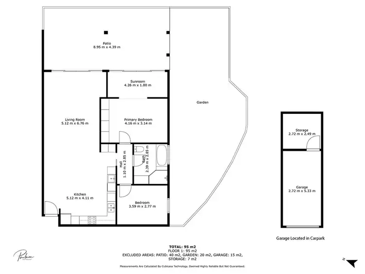 Floorplan of Homely house listing, 11/74 Military Road, Tennyson SA 5022