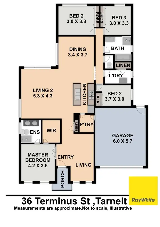 Floorplan of Homely house listing, 36 Terminus Street, Tarneit VIC 3029