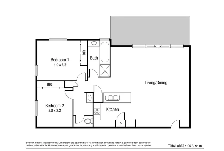 Floorplan of Homely unit listing, 43/321-341 Angus Smith Drive, Douglas QLD 4814