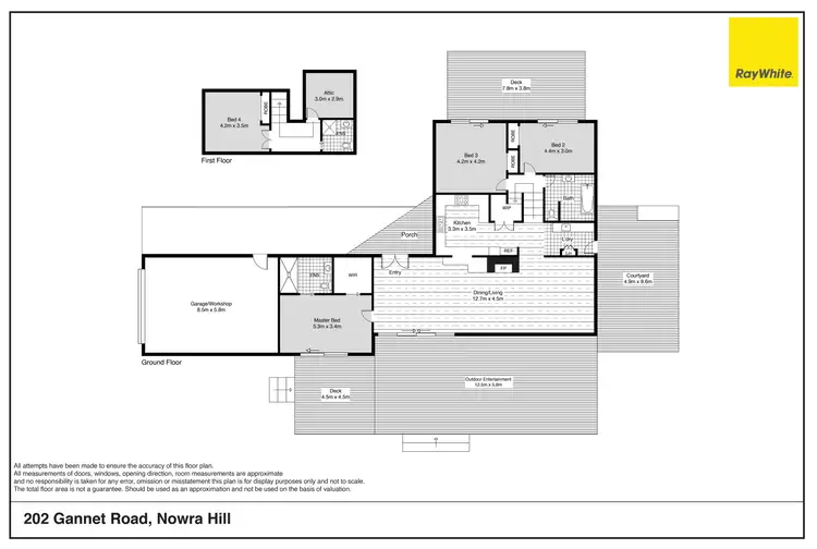 Floorplan of Homely house listing, 202 Gannet Road, Nowra Hill NSW 2540