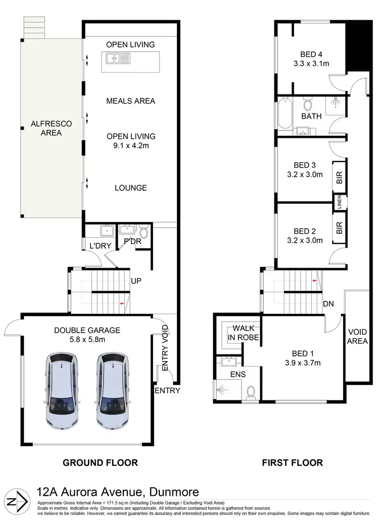 Floorplan of Homely house listing, 12A Aurora Avenue, Dunmore NSW 2529