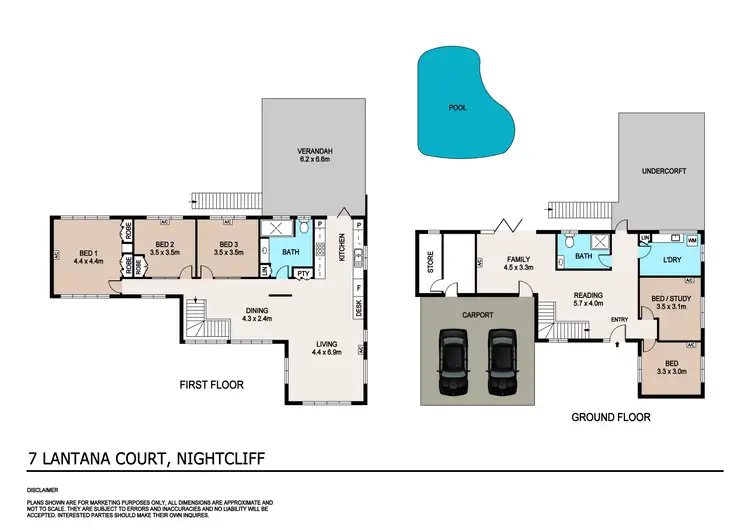 Floorplan of Homely house listing, 7 Lantana Court, Nightcliff NT 810