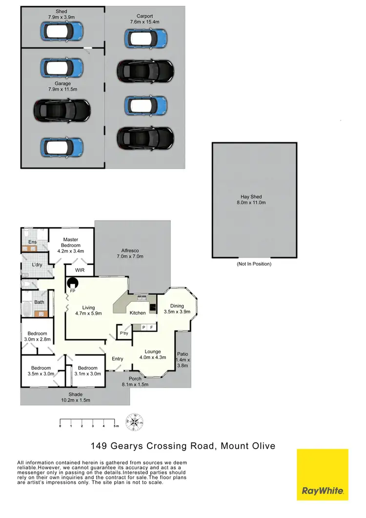 Floorplan of Homely rural property listing, 149 Geary's Crossing Road, Singleton NSW 2330