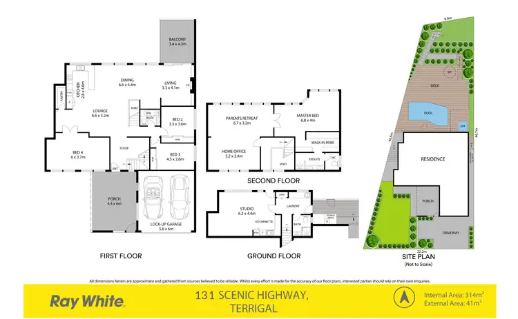 Floorplan of Homely house listing, 131 Scenic Highway, Terrigal NSW 2260