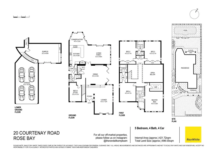 Floorplan of Homely house listing, 20 Courtenay Road, Rose Bay NSW 2029
