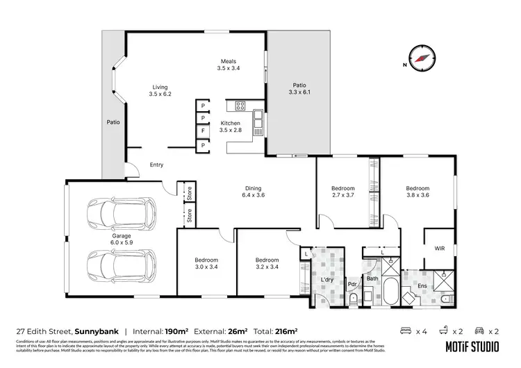 Floorplan of Homely house listing, 27 Edith Street, Sunnybank QLD 4109