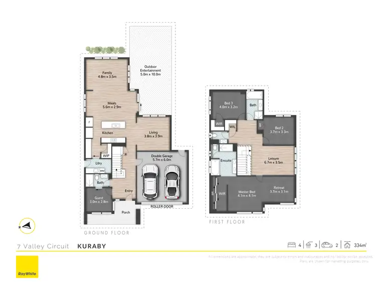 Floorplan of Homely house listing, 7 Valley Circuit, Kuraby QLD 4112