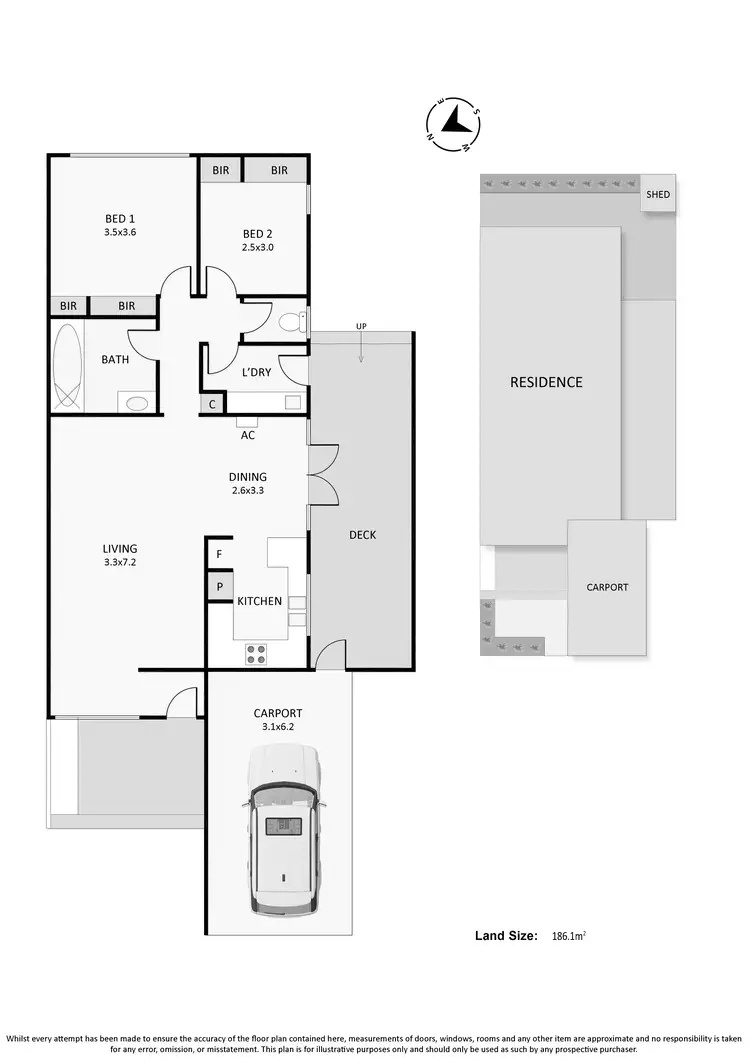 Floorplan of Homely unit listing, 4/5-7 Muir Street, Frankston VIC 3199