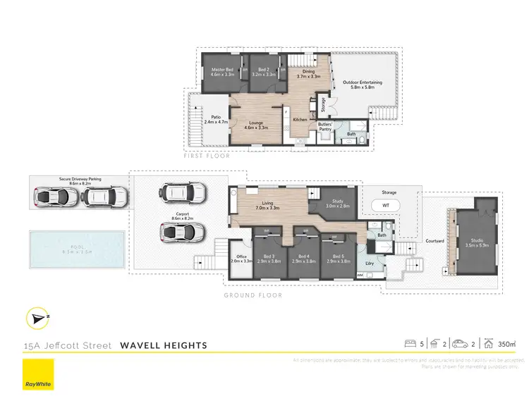 Floorplan of Homely house listing, 15A Jeffcott Street, Wavell Heights QLD 4012