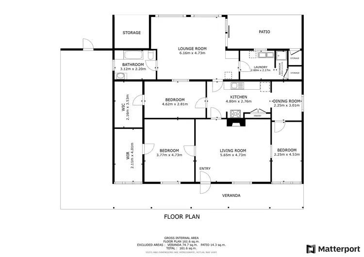 Floorplan of Homely house listing, 42 Pye Street, Swan Hill VIC 3585
