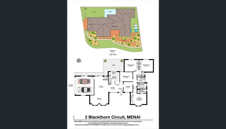 Floorplan of Homely house listing, 2 Blackthorn Circuit, Menai NSW 2234