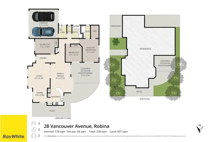 Floorplan of Homely house listing, 28 Vancouver Drive, Robina QLD 4226