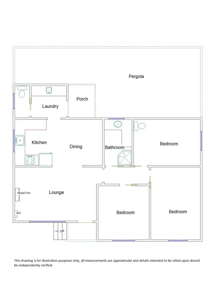 Floorplan of Homely house listing, 3 Elizabeth Avenue, Bordertown SA 5268