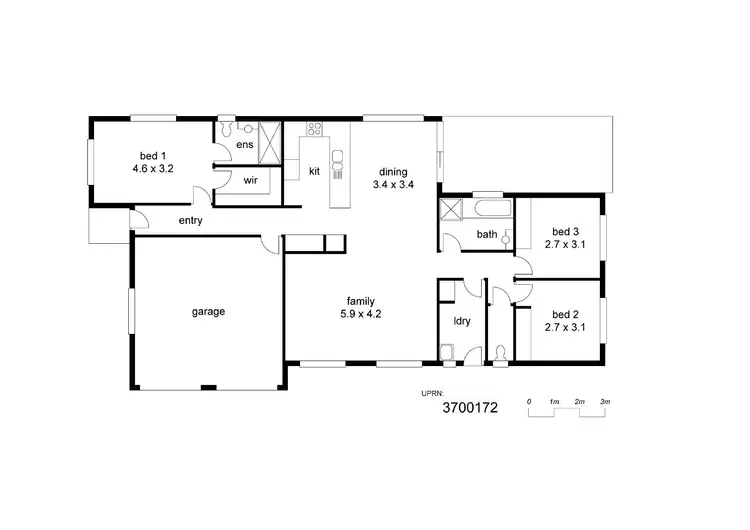 Floorplan of Homely house listing, 27 Stephanie Street, Rasmussen QLD 4815