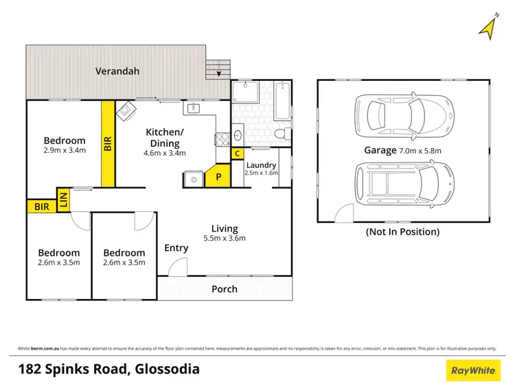 Floorplan of Homely house listing, 182 Spinks Road, Glossodia NSW 2756