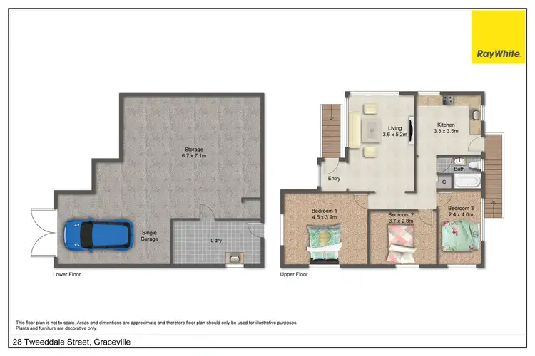 Floorplan of Homely house listing, 28 Tweedale Street, Graceville QLD 4075