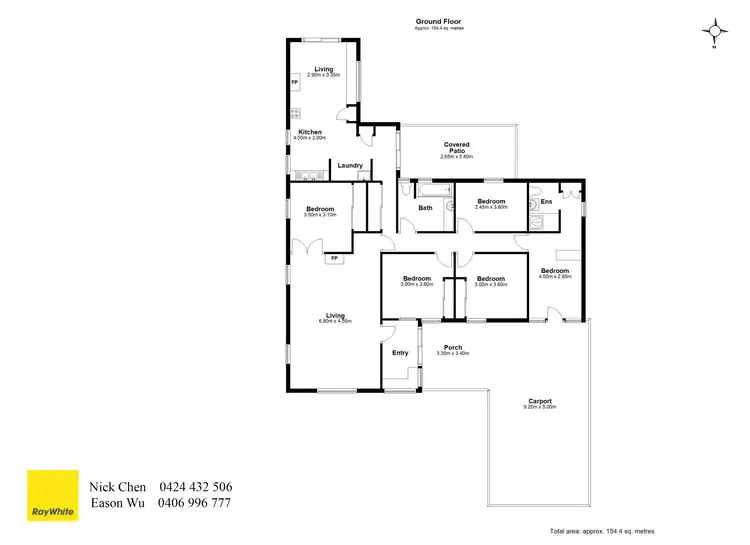 Floorplan of Homely house listing, 20 Hunter Street, Centenary Heights QLD 4350