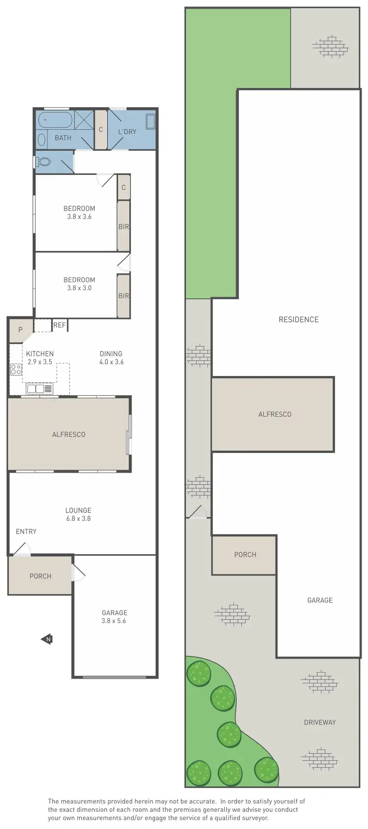 Floorplan of Homely house listing, 2/234 Morris Road, Hoppers Crossing VIC 3029