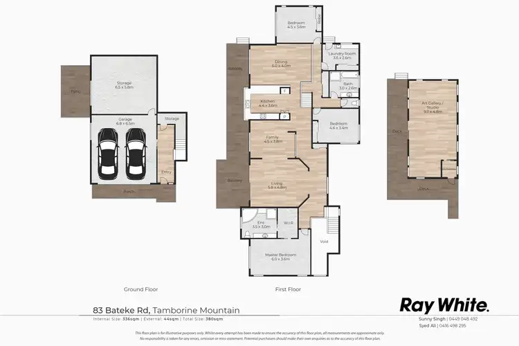 Floorplan of Homely house listing, 83 Bateke Road, Tamborine Mountain QLD 4272