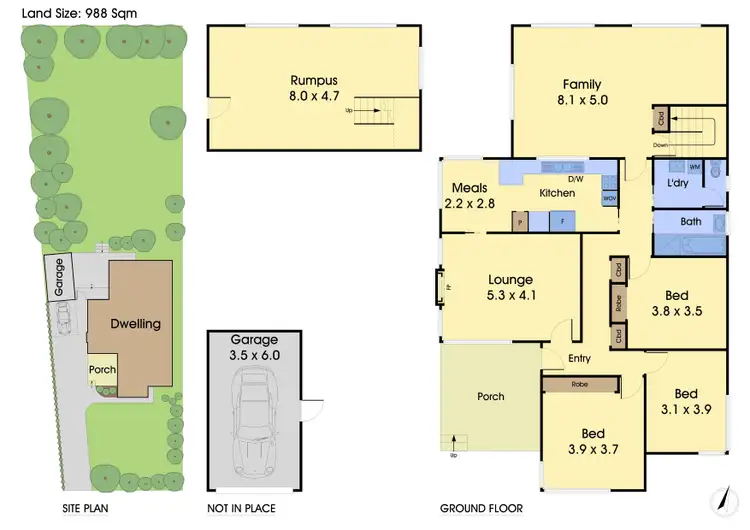 Floorplan of Homely house listing, 135 Main Road, Lower Plenty VIC 3093