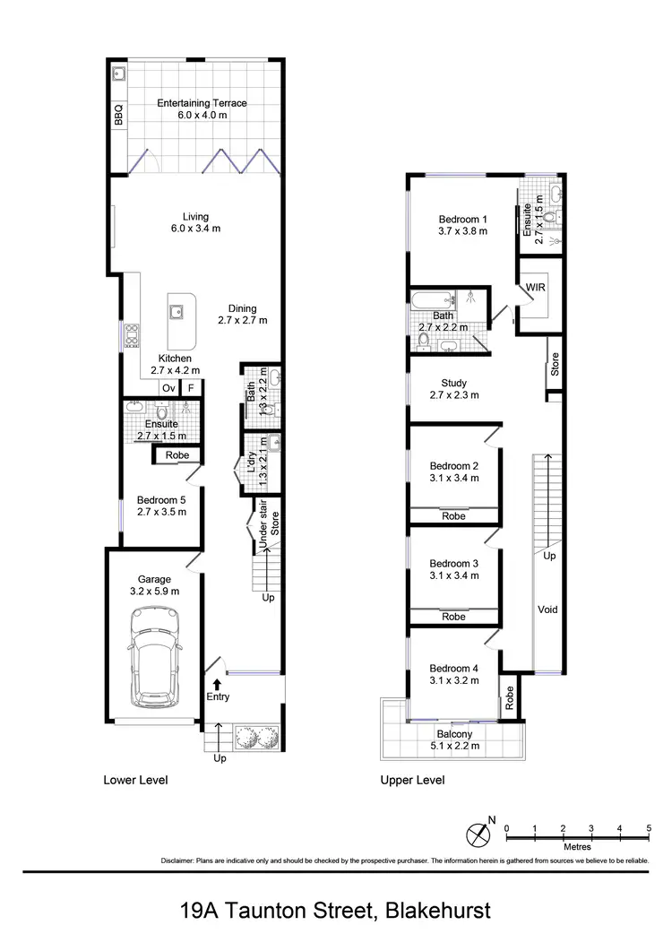 Floorplan of Homely house listing, 19a Taunton Street, Blakehurst NSW 2221