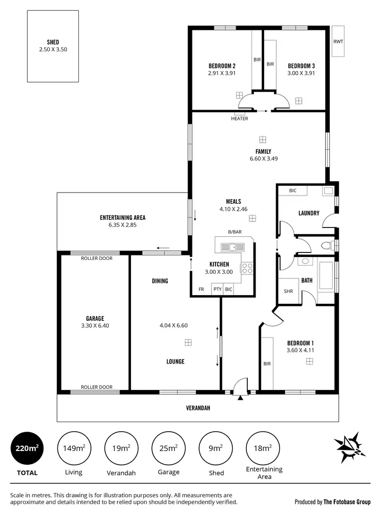 Floorplan of Homely house listing, 20 Gleneagles Road, Aberfoyle Park SA 5159