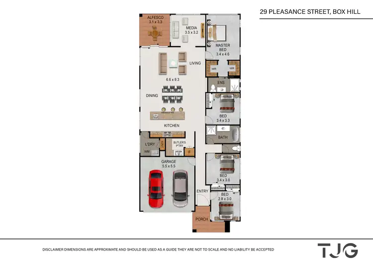 Floorplan of Homely house listing, 29 Pleasance Street, Box Hill NSW 2765