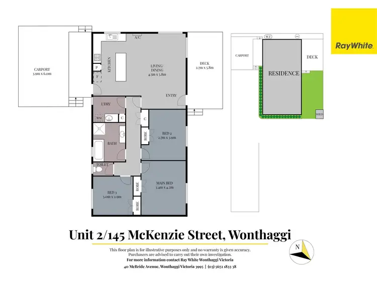 Floorplan of Homely house listing, 2/145 Mckenzie Street, Wonthaggi VIC 3995