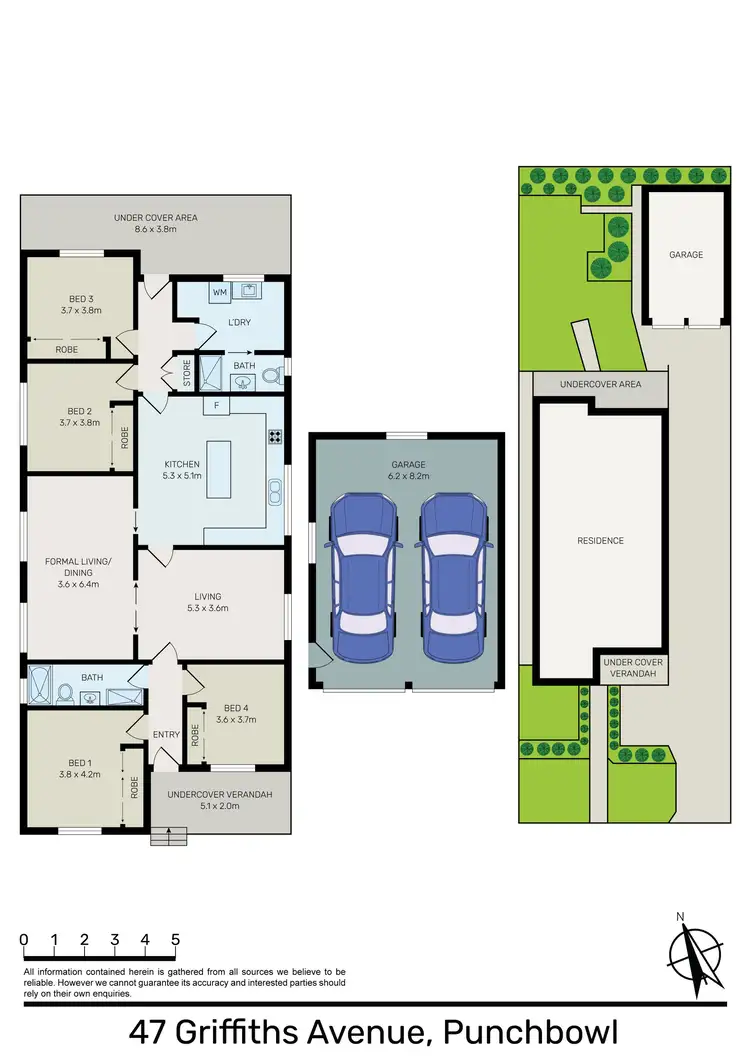 Floorplan of Homely house listing, 47 Griffiths Avenue, Punchbowl NSW 2196