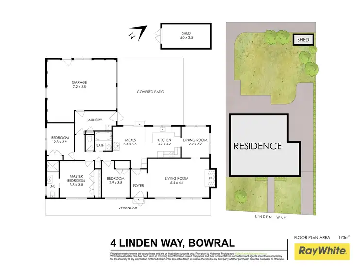 Floorplan of Homely house listing, 4 Linden Way, Bowral NSW 2576