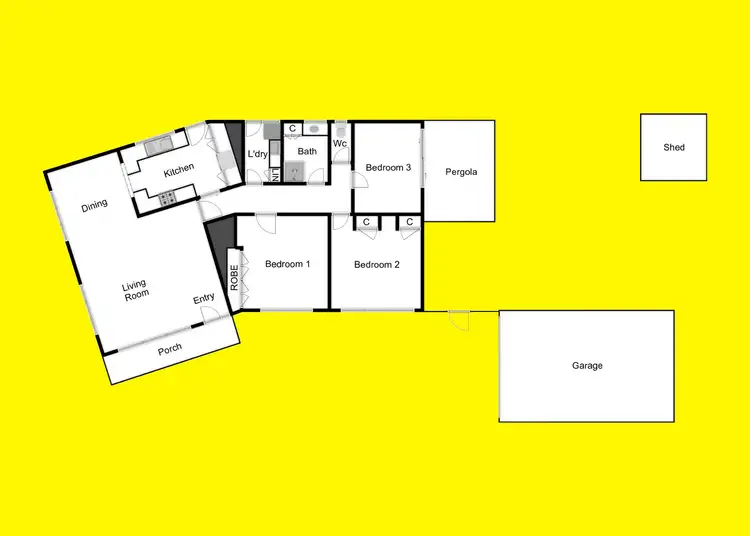Floorplan of Homely house listing, 67 Twelfth Street, Mildura VIC 3500