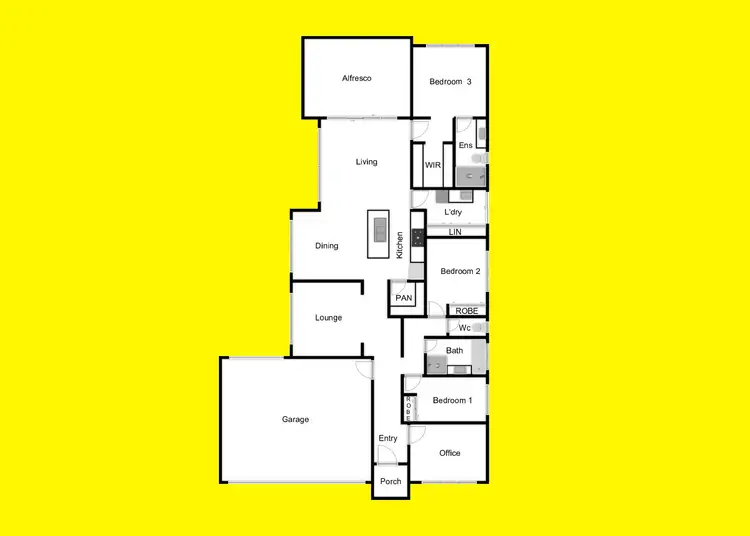 Floorplan of Homely house listing, 72 Magnolia Avenue, Mildura VIC 3500