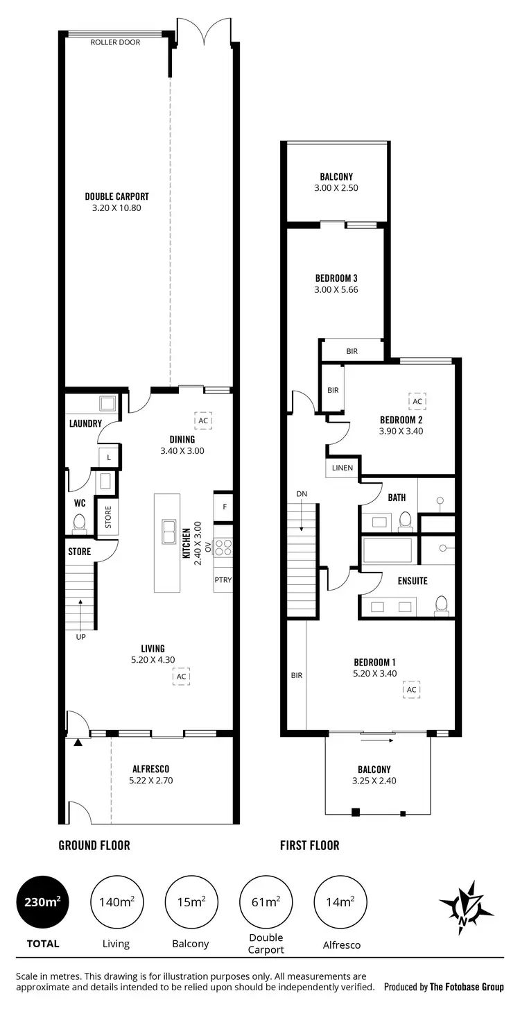 Floorplan of Homely townhouse listing, 22 Karka Cove, New Port SA 5015