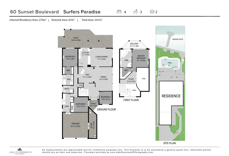 Floorplan of Homely house listing, 60 Sunset Boulevard, Surfers Paradise QLD 4217