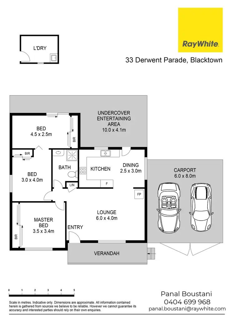 Floorplan of Homely house listing, 33 Derwent Parade, Blacktown NSW 2148