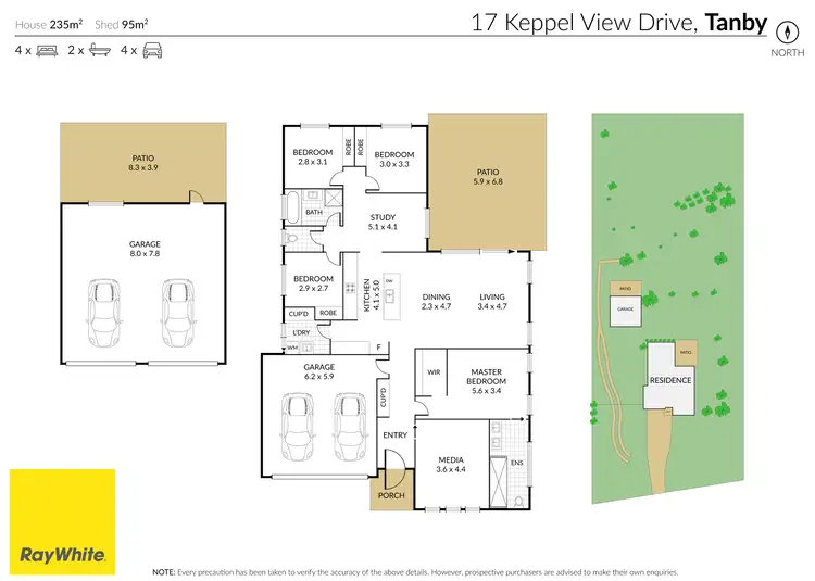 Floorplan of Homely house listing, 17 Keppel View Drive, Tanby QLD 4703