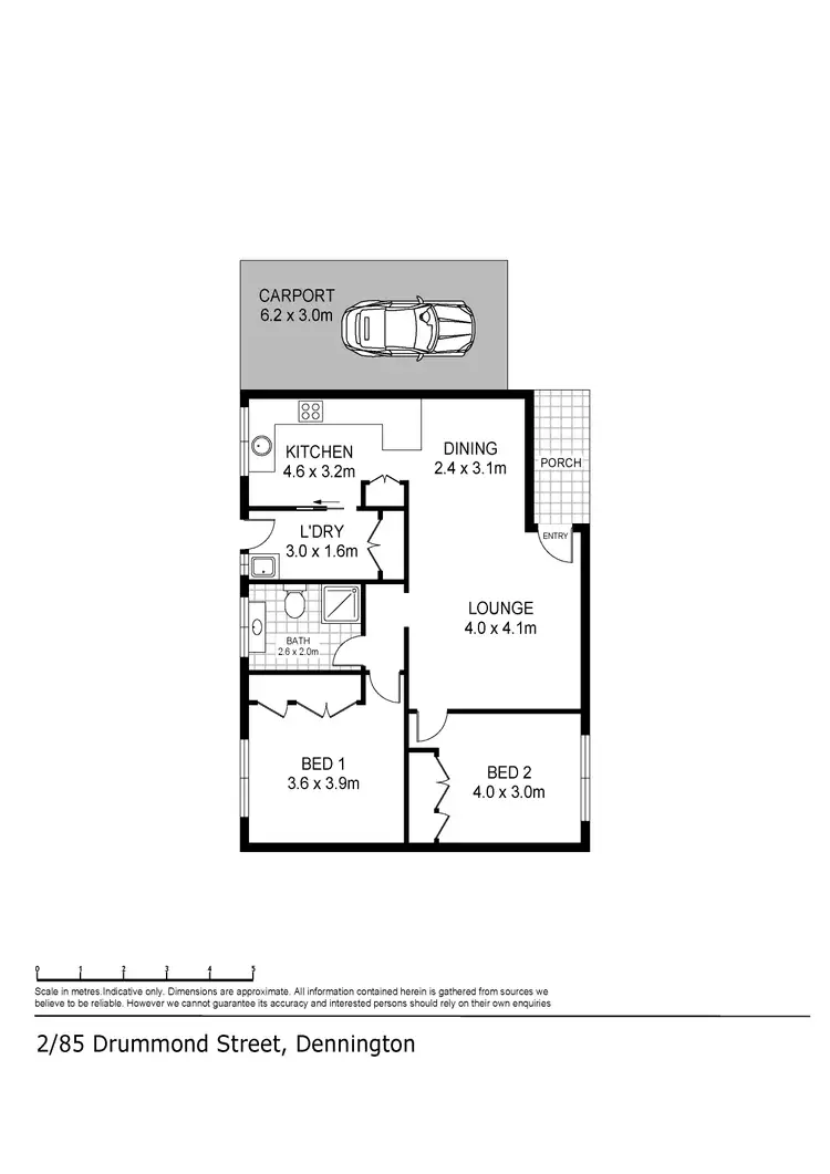 Floorplan of Homely house listing, 1 & 2/85 Drummond Street, Warrnambool VIC 3280