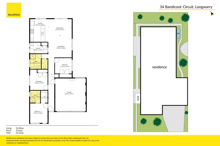 Floorplan of Homely house listing, 34 Bandicoot Circuit, Longwarry VIC 3816