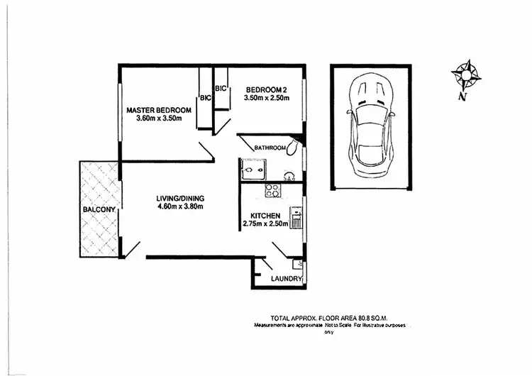 Floorplan of Homely unit listing, 7/23 Redman Road, Dee Why NSW 2099